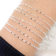 Buy Now Silver Diamond Cut Marina Chain